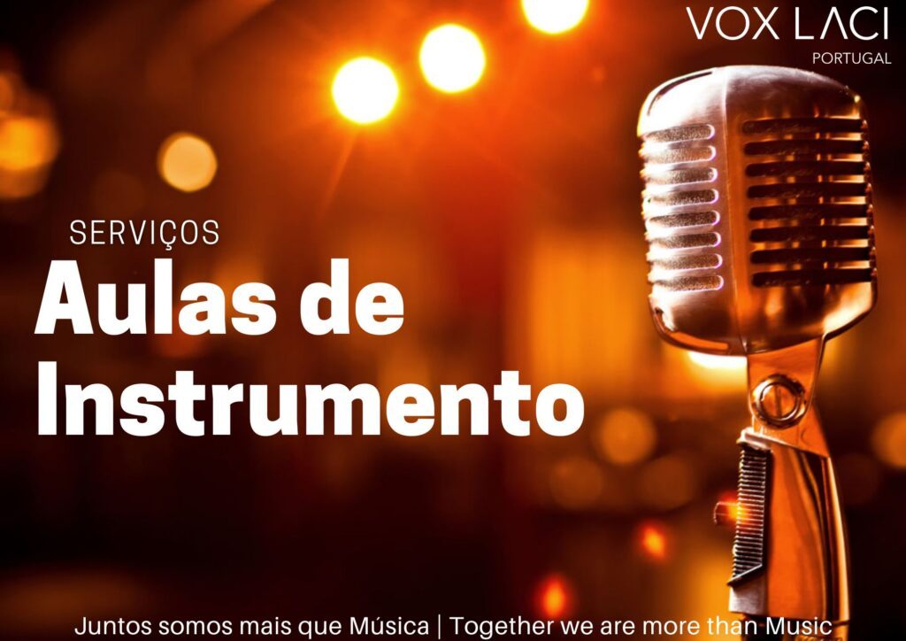Academia VoxLaci — aulas de instrumento em São Domingos de Rana, Cascais